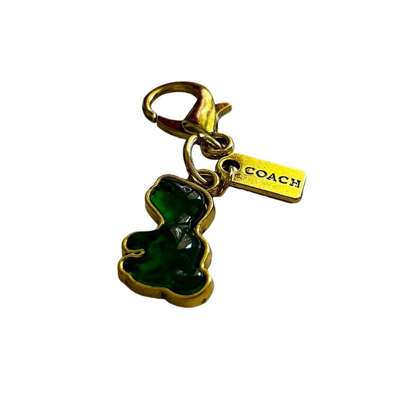 Coach Accessories - 🦖 COACH Green Rexy Bag Charm